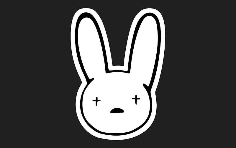 Download Appealing Bad Bunny Logo Wallpaper  Wallpaperscom