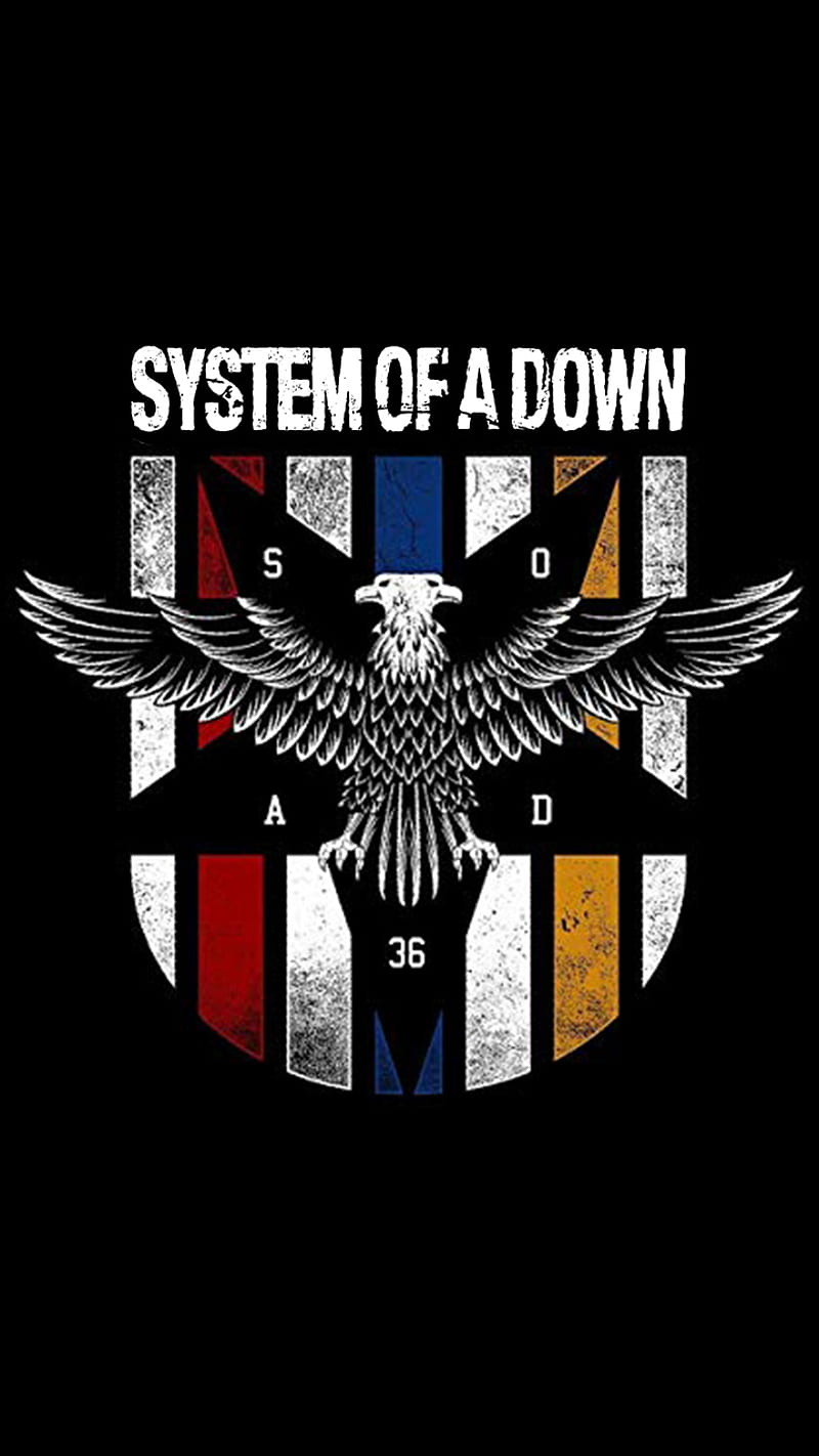 System Of A Down, eagle, metal, rock, soad, HD phone wallpaper