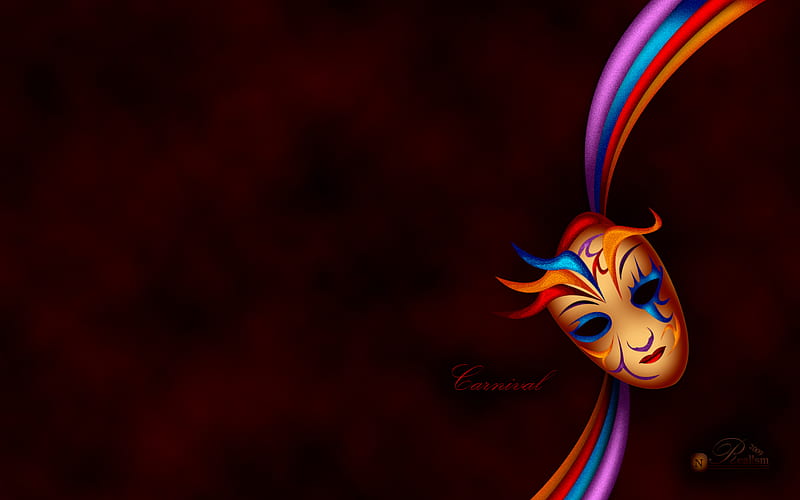 Máscara de carnaval, colorido, carnaval, arco iris, máscara, Fondo de  pantalla HD | Peakpx