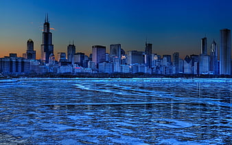 Desktop Wallpaper Chicago Usa Skyscrapers Buildings Architecture Hd  Image Picture Background Igechd