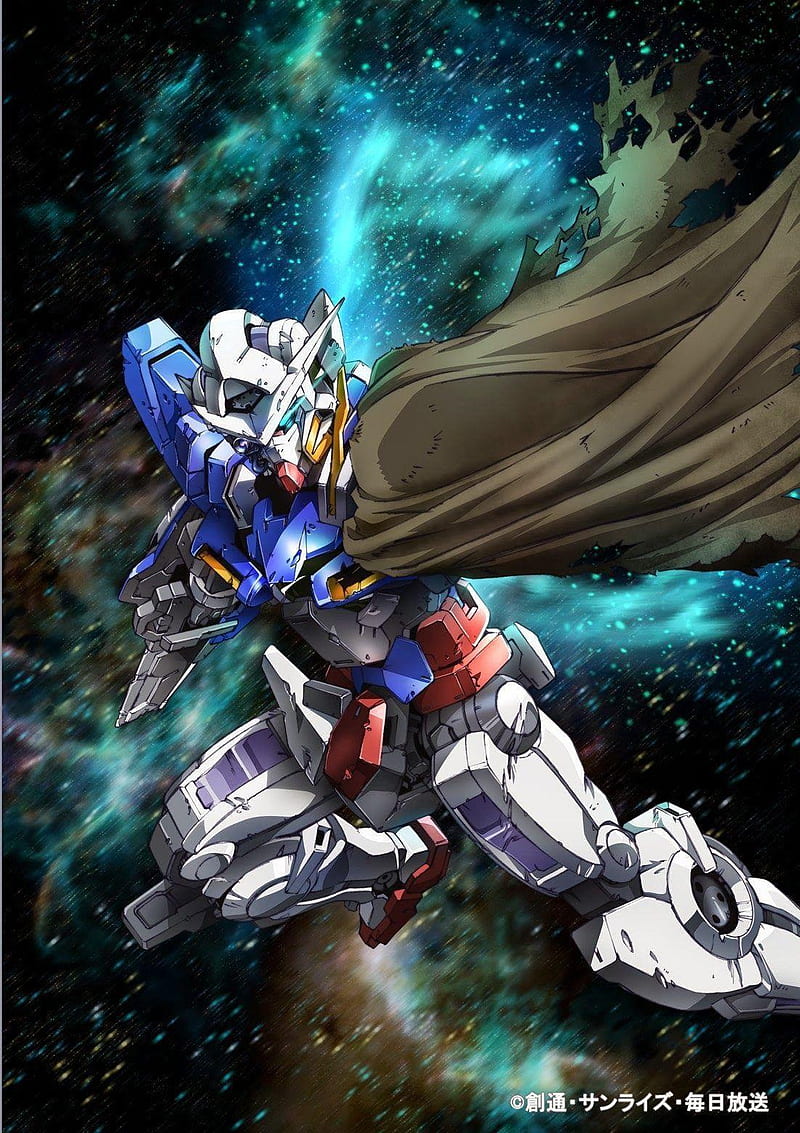 Gundam Exia, anime, game, mecha, HD phone wallpaper