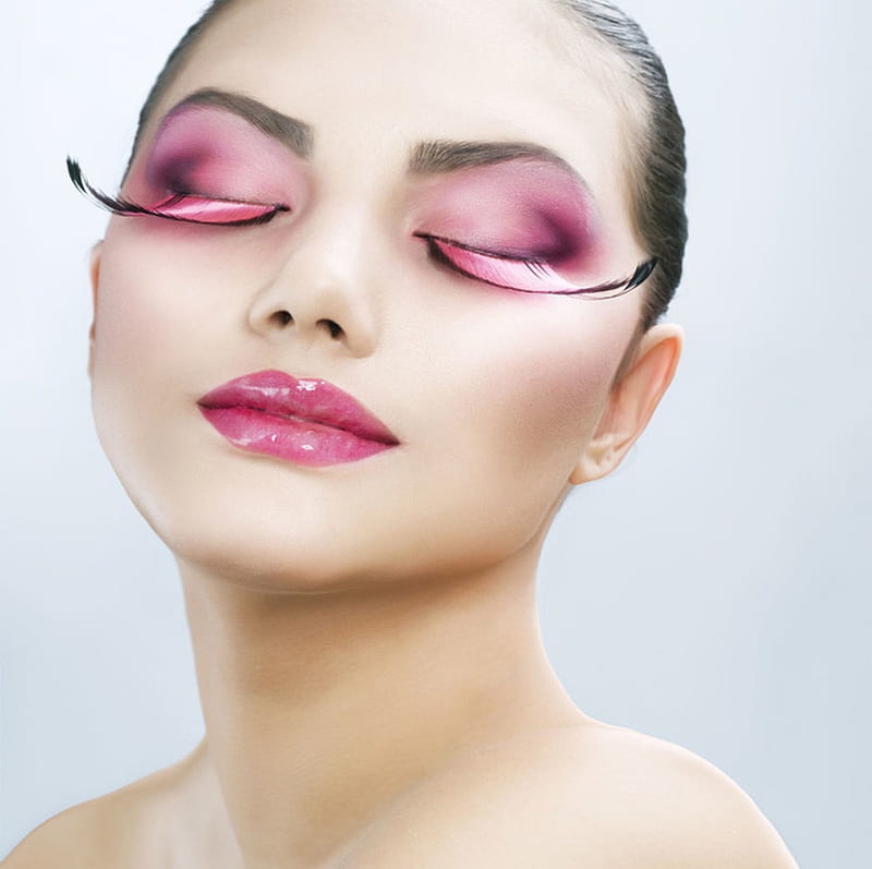 Eye Makeup Model Eyelashes Makeup Eyeshadow Eyebrows Hd Wallpaper