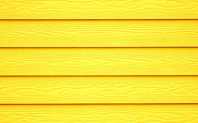 yellow wooden planks, wooden yellow texture, wooden background, wood, HD wallpaper