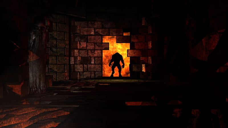 Doom 3, hell knight, hells guardian, HD wallpaper