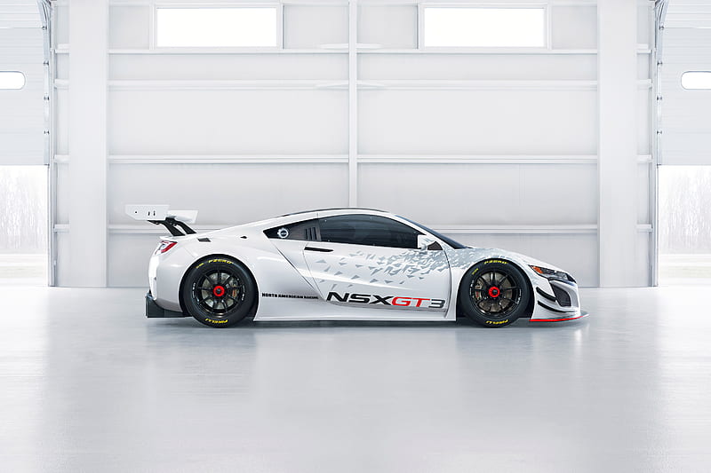 2017 Acura NSX GT3, Coupe, GT Racing, Race Car, Turbo, V6, HD wallpaper