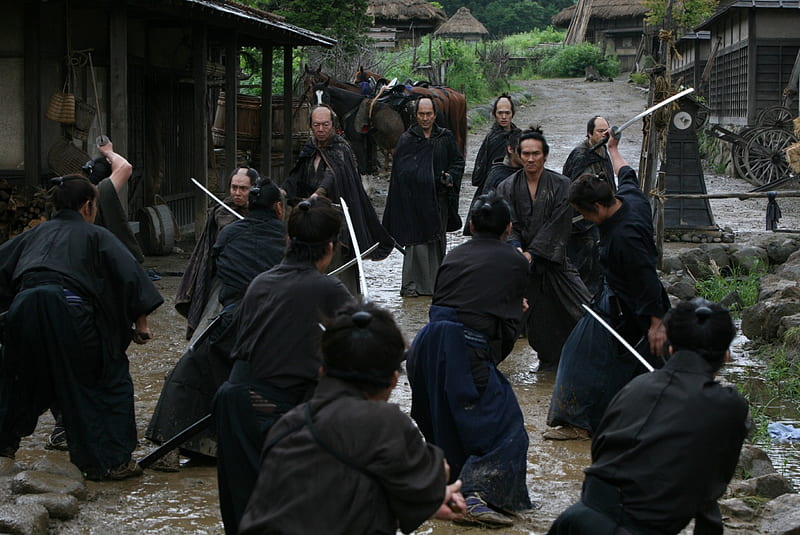 thirteen assassins, assassins, thirteen, samurai, sword, HD wallpaper
