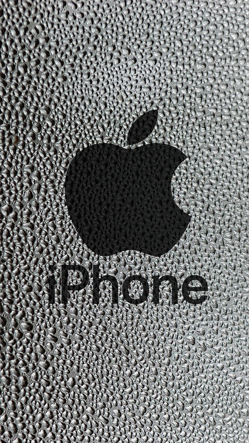 I phone, apple, background, lock, logo, metal, metallic, screen, telefon, HD  phone wallpaper | Peakpx