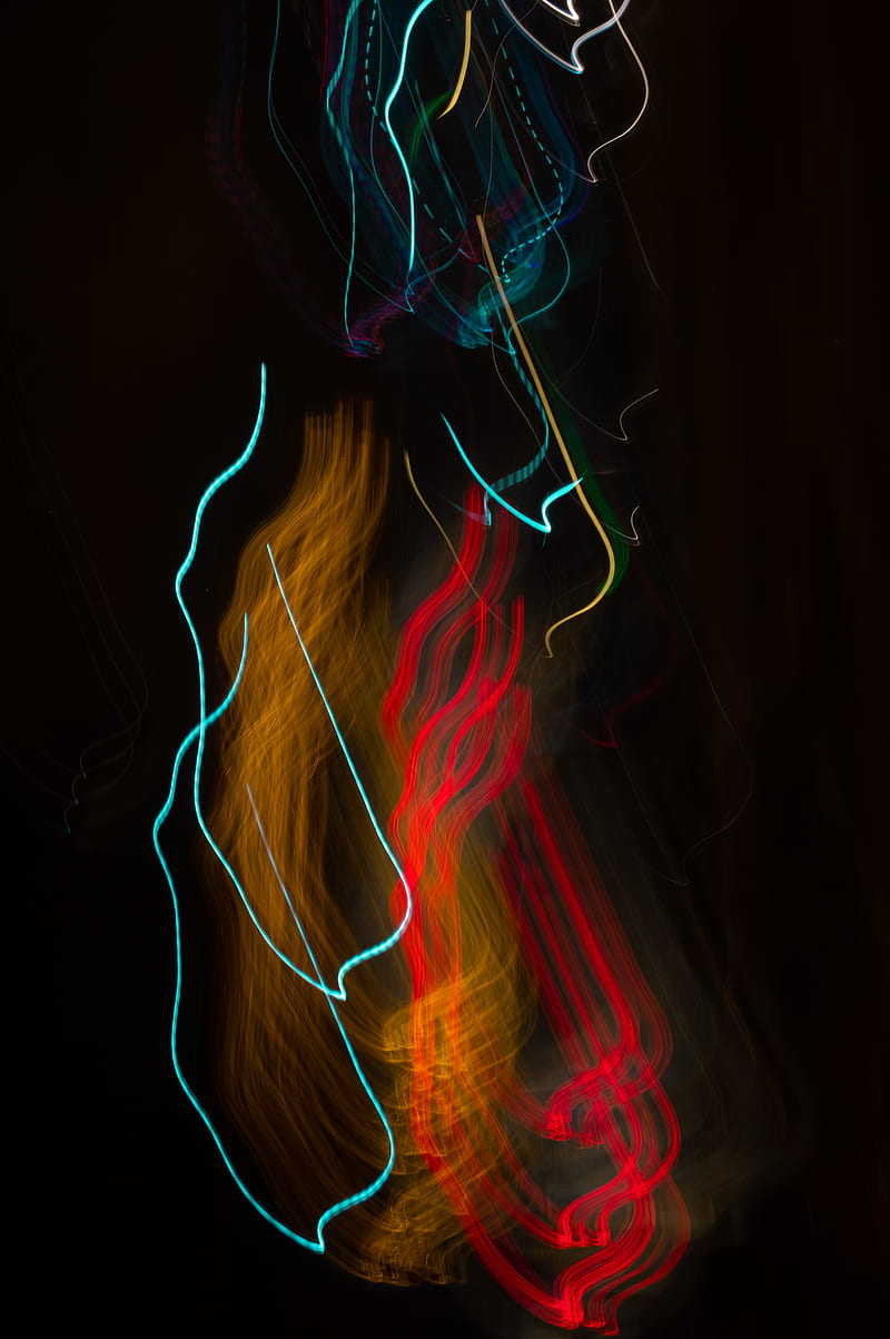 light, blur, long exposure, abstraction, colorful, HD phone wallpaper