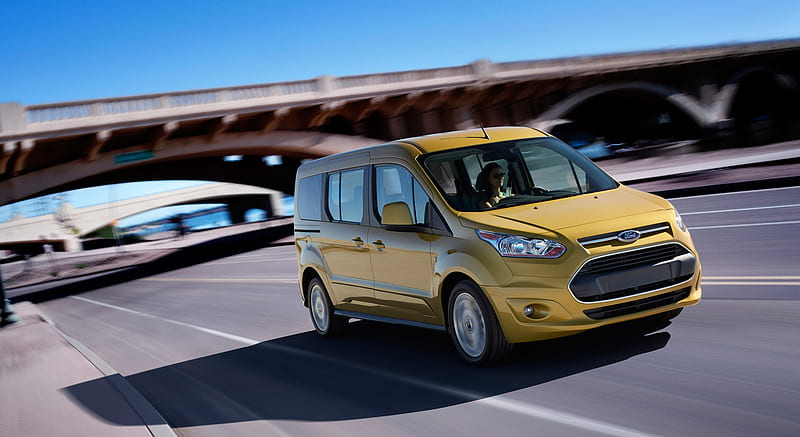 2014 Ford Transit Connect Wagon - Front, car, HD wallpaper | Peakpx