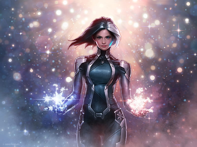 Marvel Future Fight Luna Snow, luna-snow, marvel-future-fight, games, superheroes, HD wallpaper
