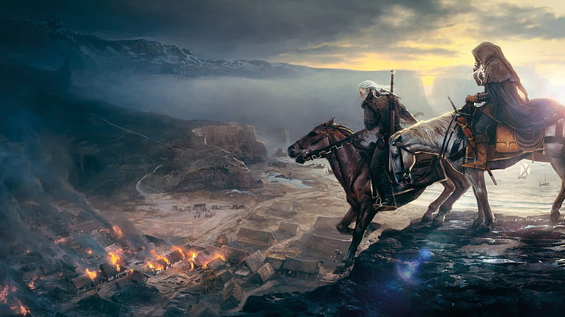 The Witcher 3: Wild Hunt, The Witcher 3 Logo, HD wallpaper