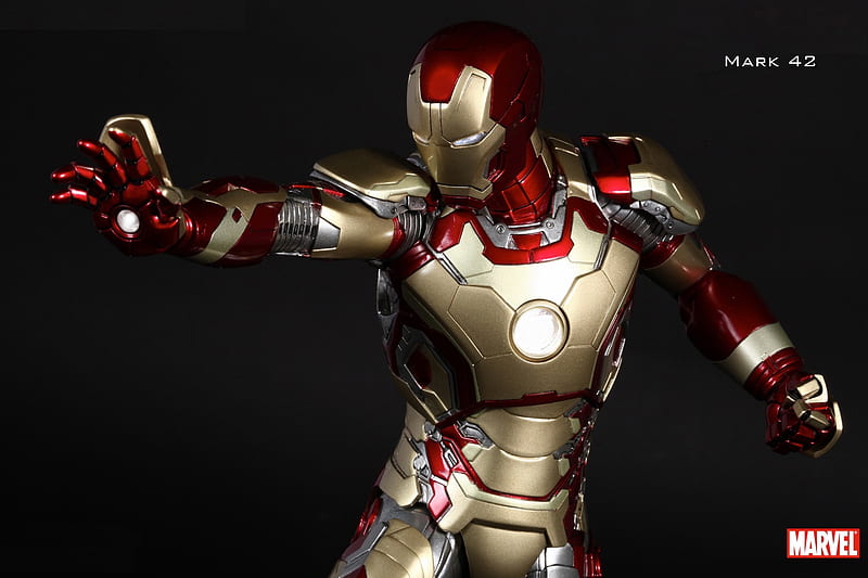 Mark 42 - Iron Man, Suit, movie, film, Iron Man, Mark 42, actor, HD wallpaper