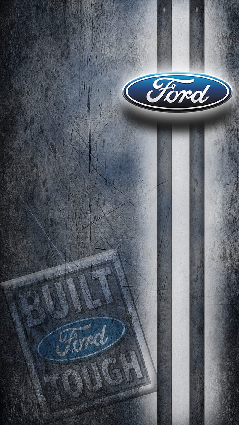 Built Ford Tough, logo, HD phone wallpaper
