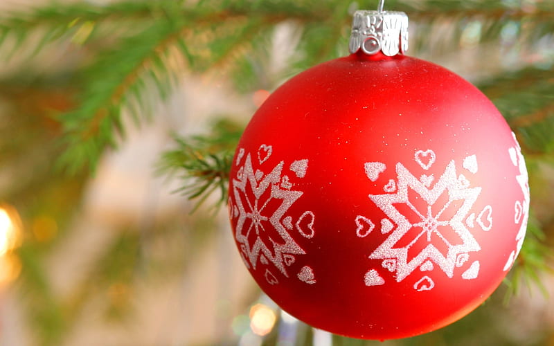 Merry Christmas - Christmas tree decoration ball ornaments 11, HD wallpaper