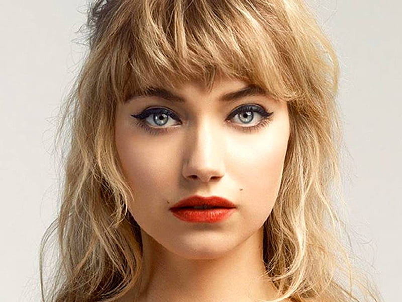 Imogen Poots, Poots, model, closeup, bonito, actress Imogen, 2017, face, HD wallpaper
