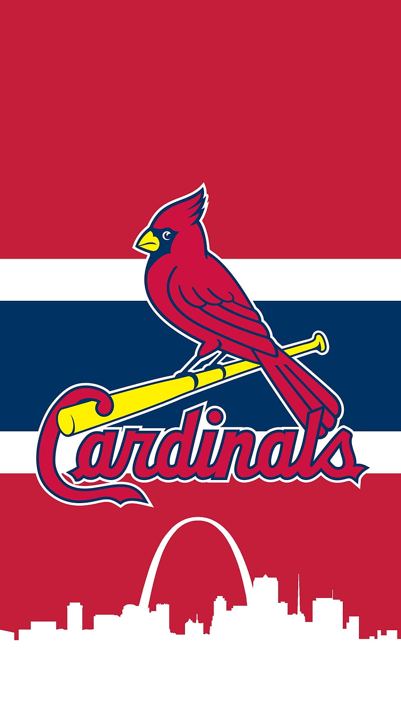 St Louis Cardinals, logo, mlb, baeball, HD phone wallpaper