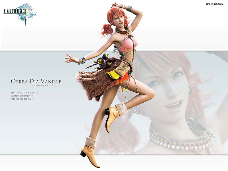 Oerba Dia Vanille, female, oerba, vanille, girl, video game, final fantasy, HD wallpaper