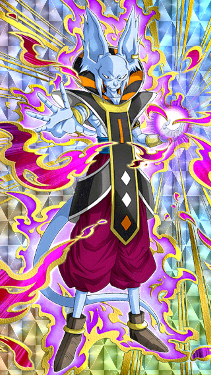 720P Free Download Whis Beerus Fusion Ball Beerus Dragon 