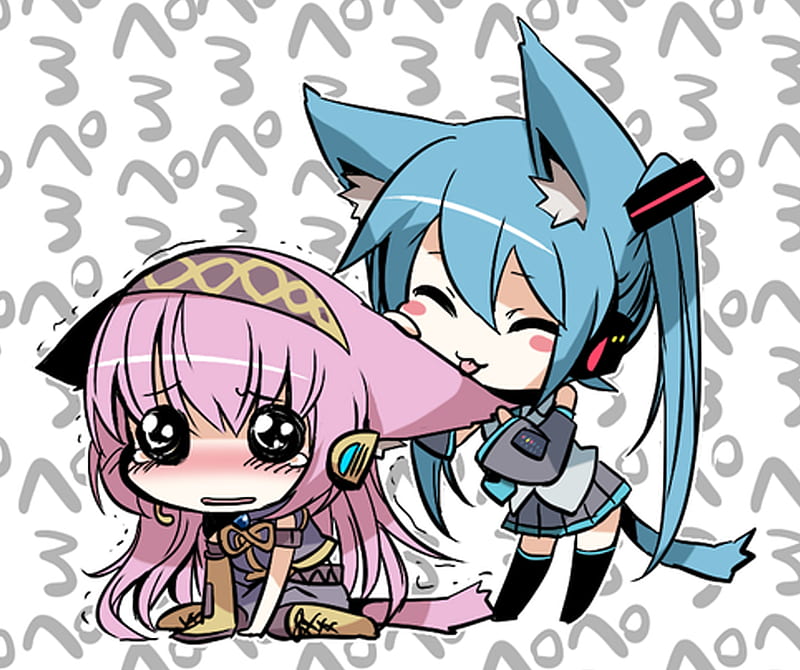 hatsune miku cute chibi