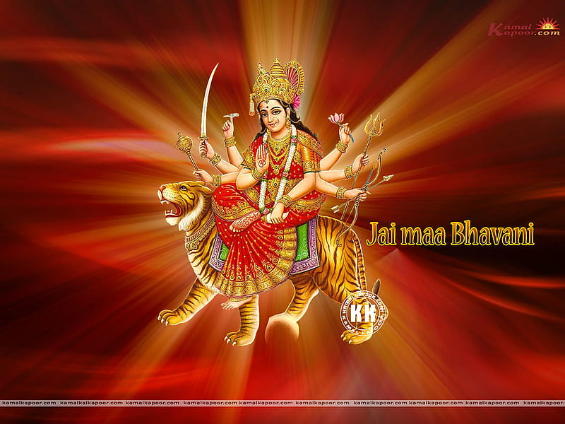 Hindu Godess Maa Durga For . Maa Durga Wal, Jai Maa Durga, HD wallpaper