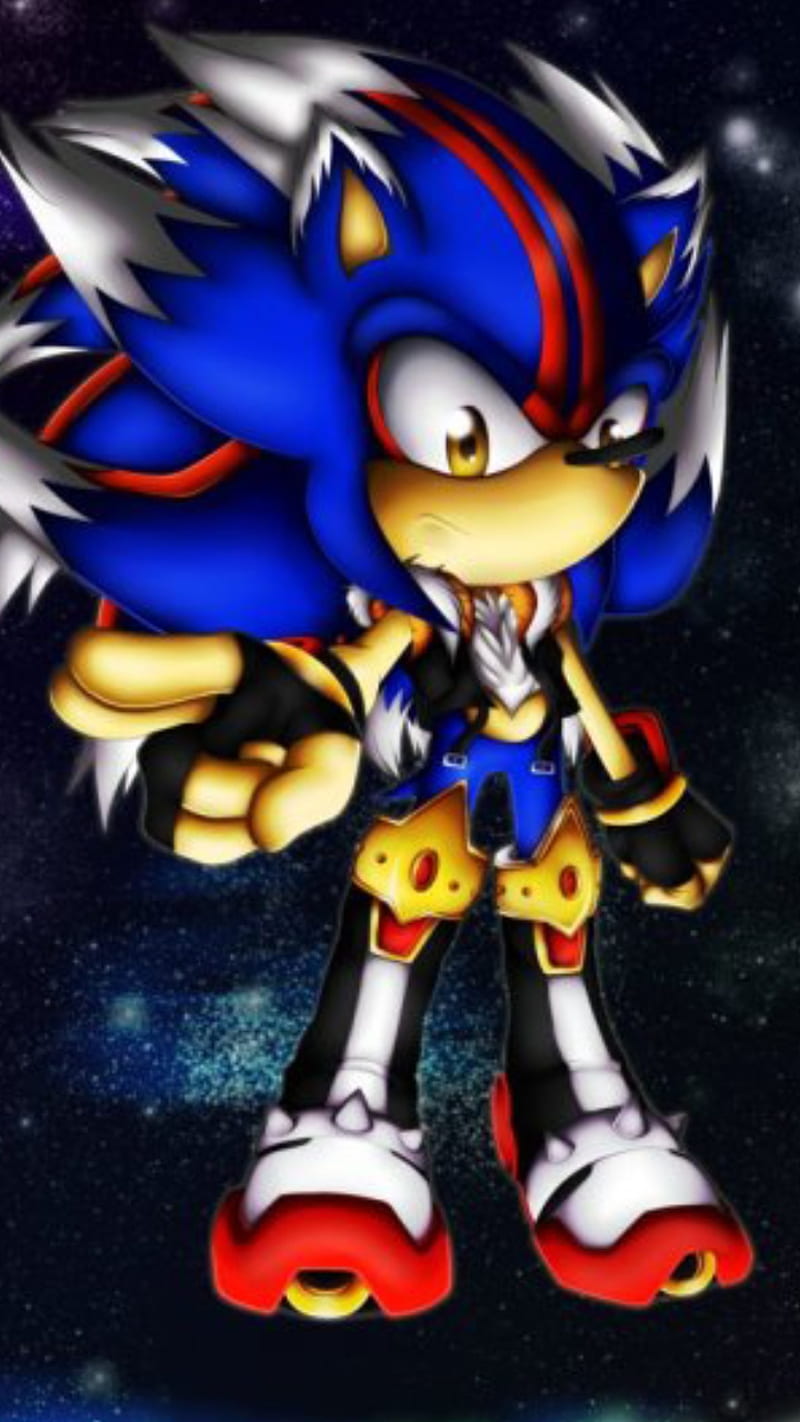 Shadic the Hedgehog: Blue Lightning Flame ⚡️🔥 Sonic and Shadow Fusion