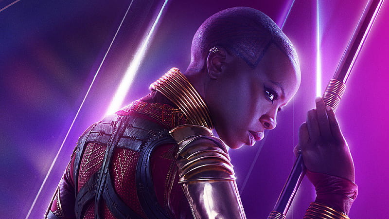 Okoye In Avengers Infinity War New Poster, okoye, avengers-infinity-war, poster, 2018-movies, movies, HD wallpaper