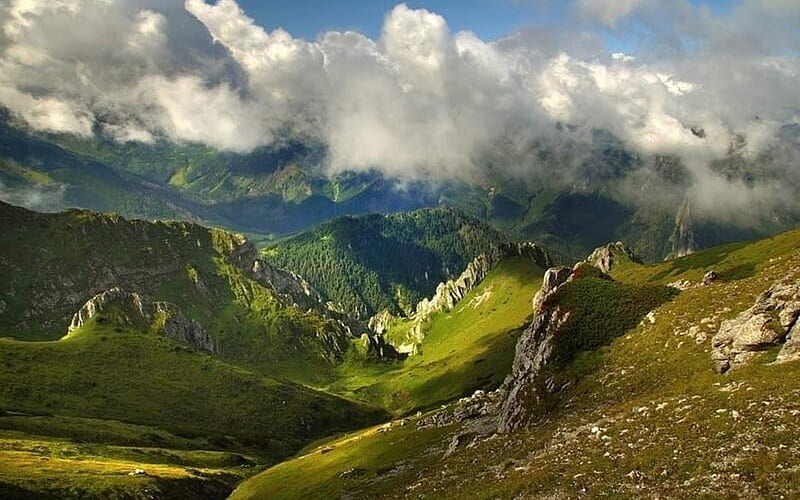 Tatry, Poland, Poland, clouds, mountains, Tatry, HD wallpaper