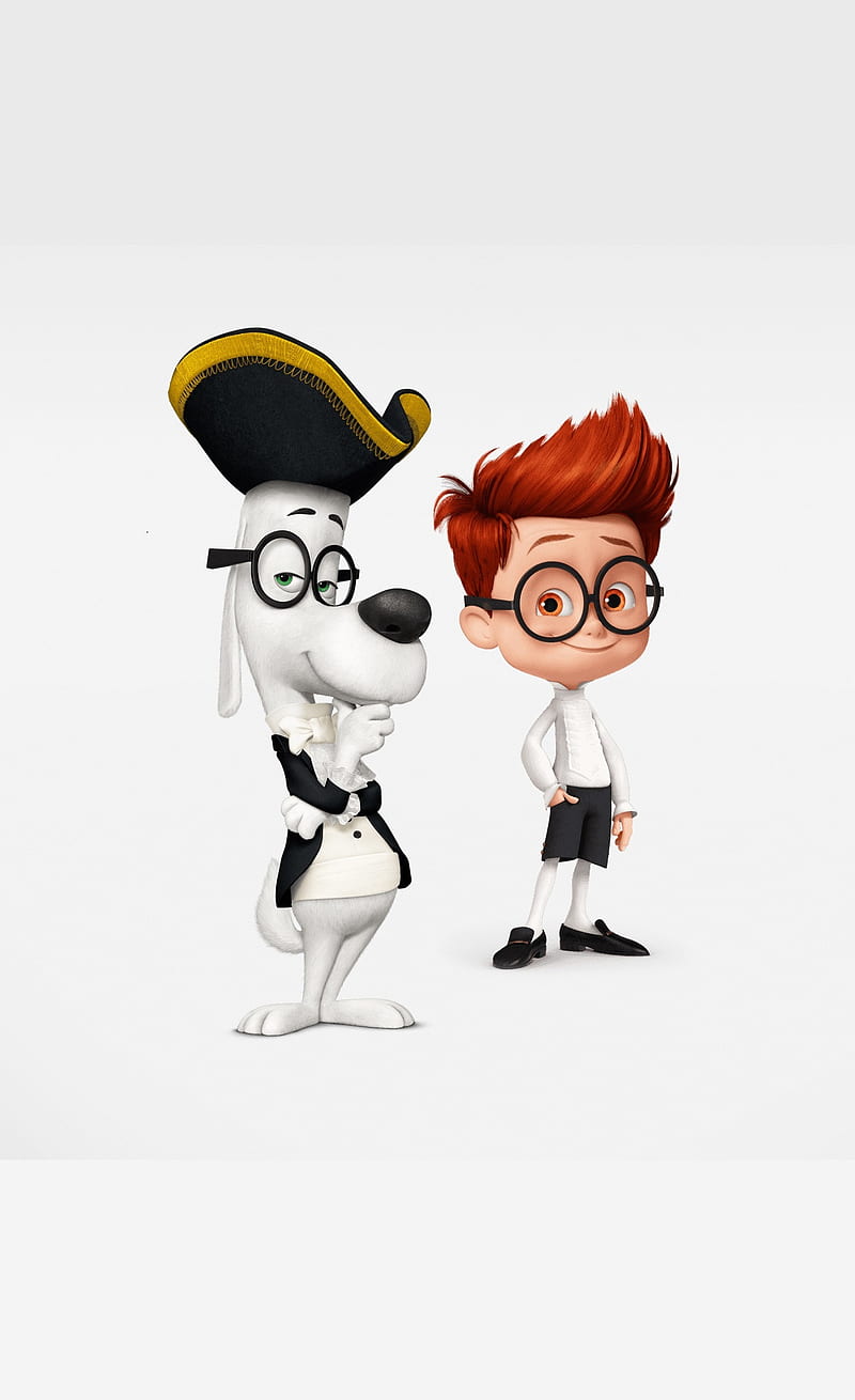 Mr Peabody Sherman, cartoons, dog, kid, movie, mr, peabody, HD phone  wallpaper | Peakpx