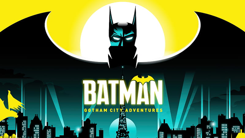 Batman Gotham City Adventures 2022 Films Poster, HD wallpaper