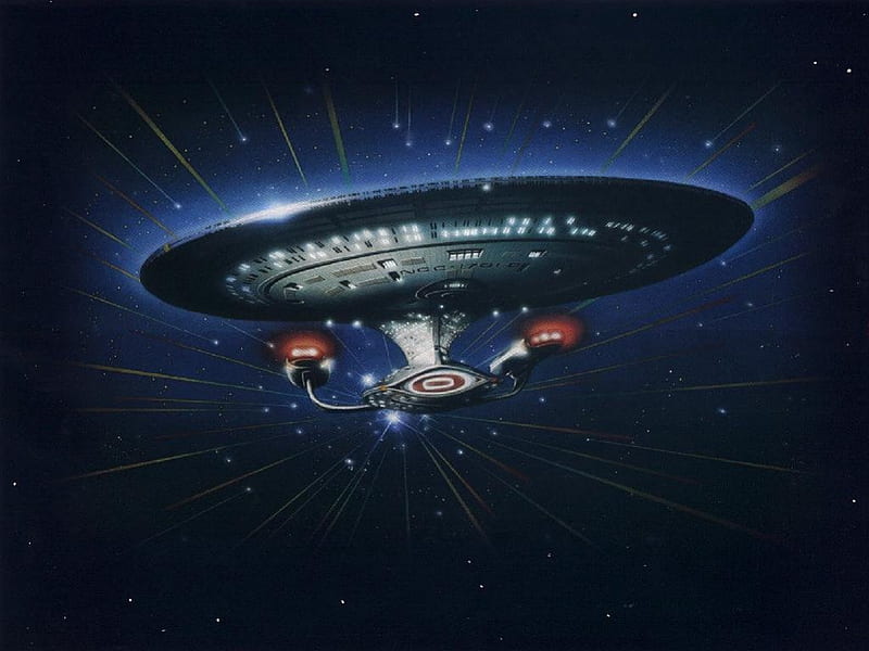 U.S.S. Enterprise NCC-1701-D, the next generation, ussenterprise, star trek, ncc 1701 d, HD wallpaper