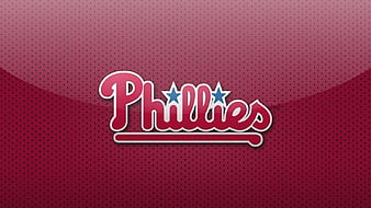 Phillies With Background Of Blue And Red Dots HD Phillies