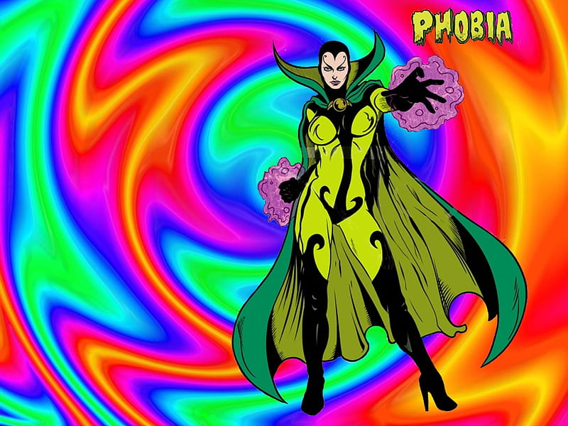 Phobia, Villains, Comics, Superheroes, DC Comics, HD wallpaper
