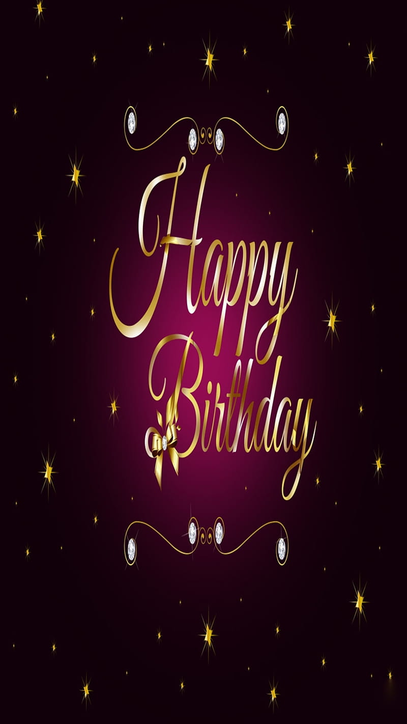 Happy birtay, cool, dark, greetings, occasion, party, pearls, wishes ...
