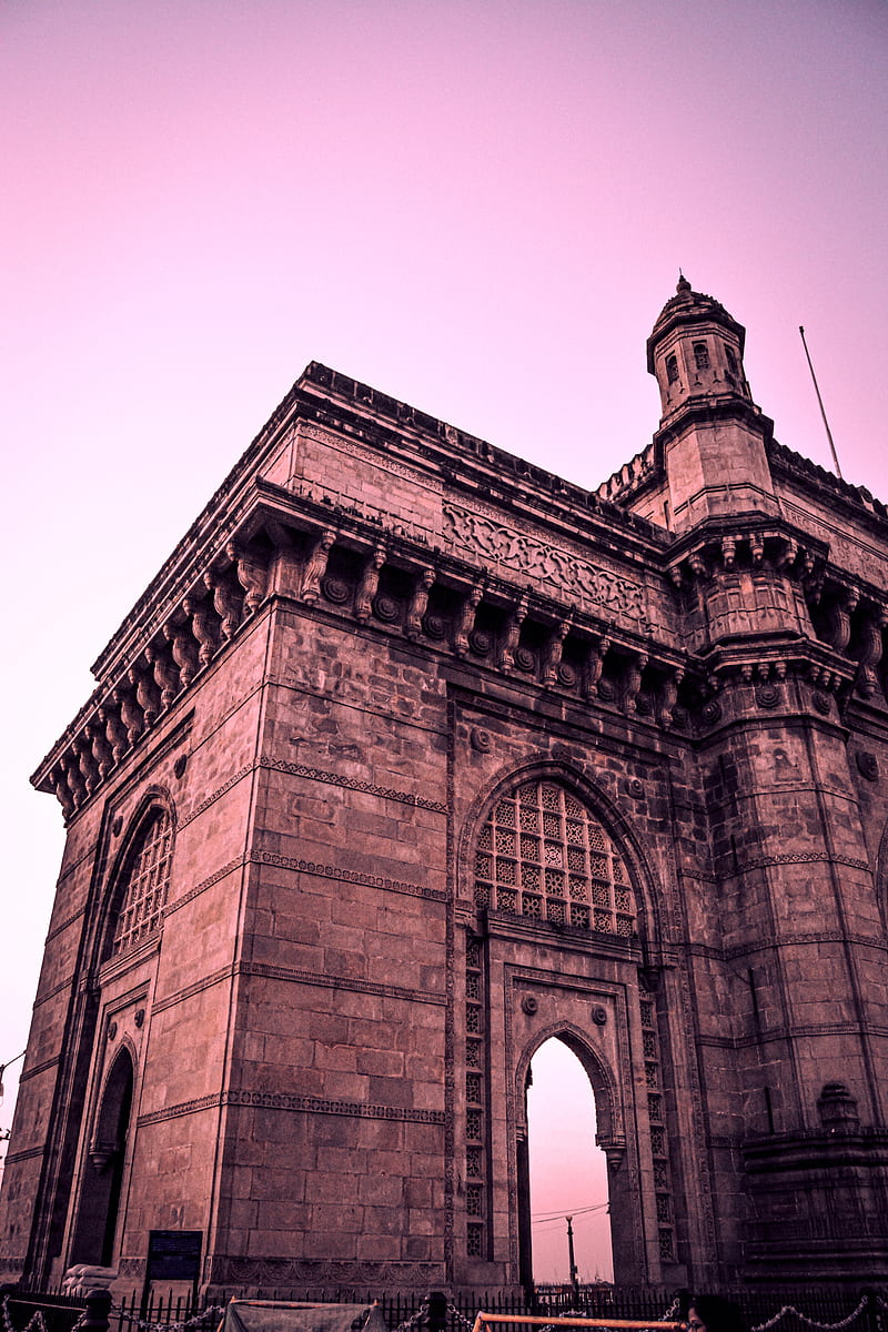 Gateway of india, aesthetic, architecture, autumn, building, , monument, mumbai, HD phone wallpaper