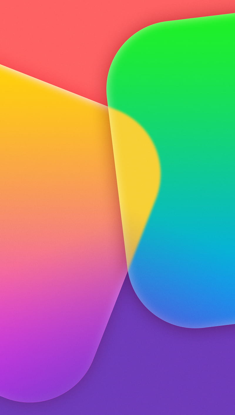iOS8, abstract, apple, colors, ios, iphone, nice, square, HD phone wallpaper