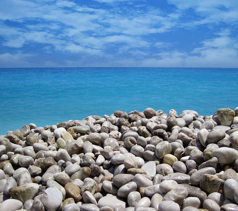 Stones, beach, ocean, pebble, rock, sea, stone, HD wallpaper | Peakpx