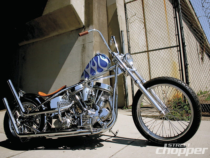1950 Harley-Davidson Rigid Panhead Bobber, spokes bike, classic, HD wallpaper