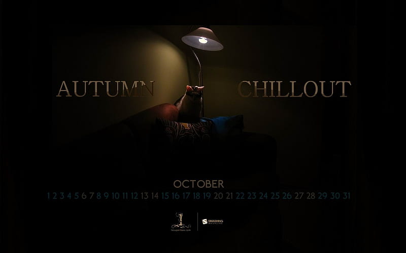 Autumn Chill out-October 2012 calendar, HD wallpaper