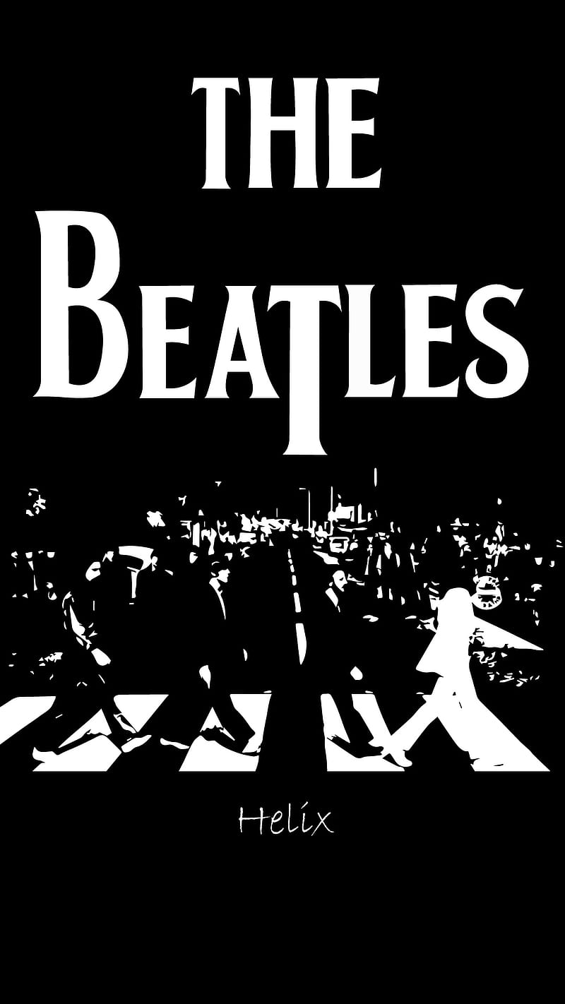The Beatles, amoled, music, HD phone wallpaper | Peakpx