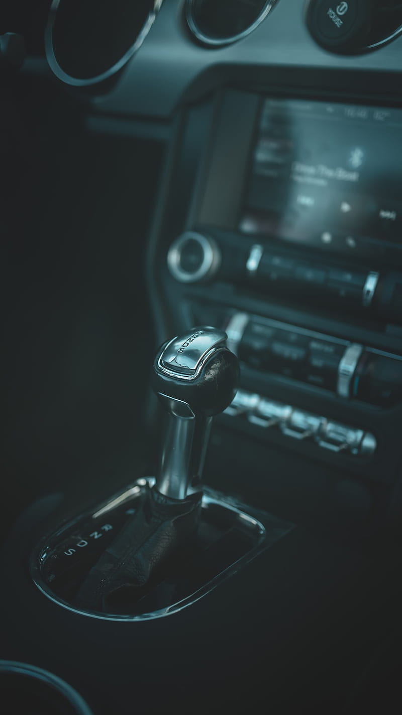 black and gray car gear shift lever – Grey, HD phone wallpaper