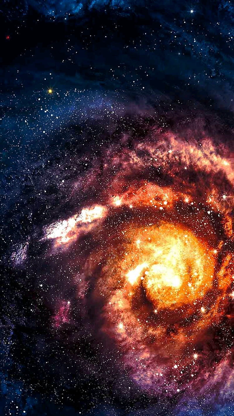 Galaxia Via Lactea, cosmos, dangerous, space, galaxy, science, HD phone wallpaper