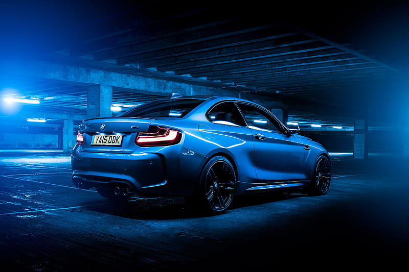 BMW, BMW M2 Coupe, Blue Car, Car, Coupé, Luxury Car, HD wallpaper