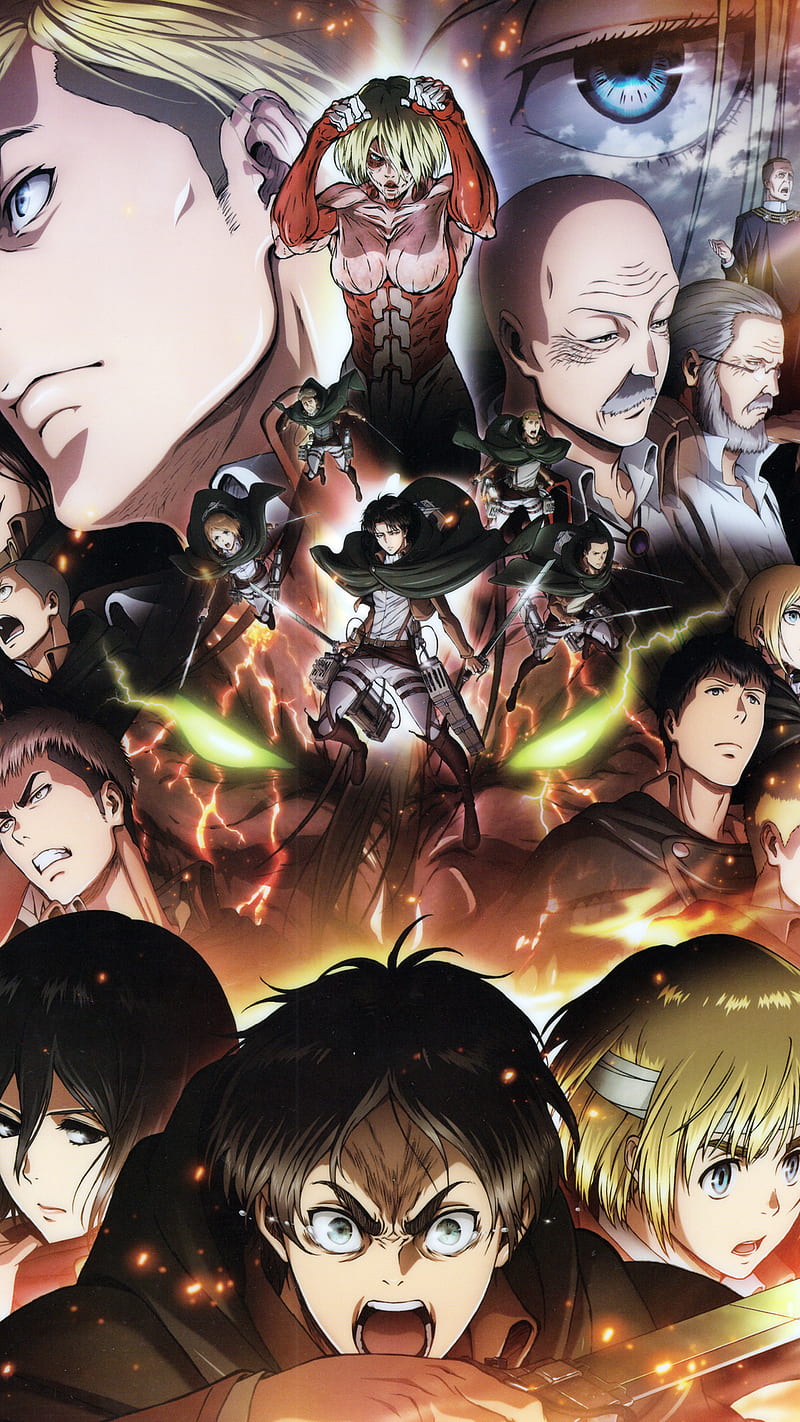 65 ideias de Shingeki no kyojin  personagens de anime, animes wallpapers, titãs  anime