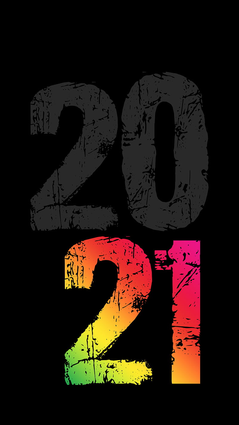2021, 2021 year, happy new year, new year, welcome 2021, words, HD phone wallpaper