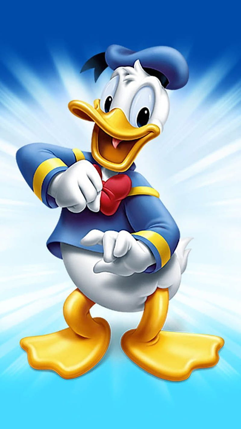 Donald Duck , donald duck, animation, cartoon, HD phone wallpaper