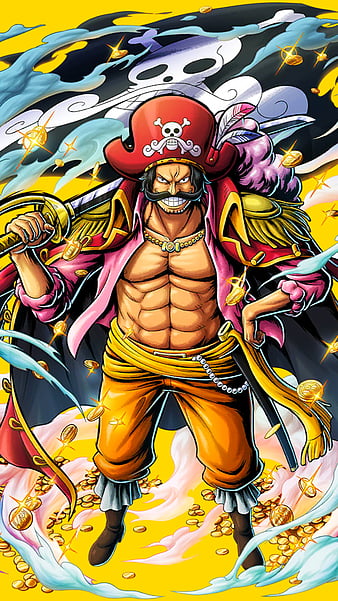 Gol D Roger With Haki Gold Ace Gol D Roger Fictional Character Cutlass Hd Phone Wallpaper Peakpx