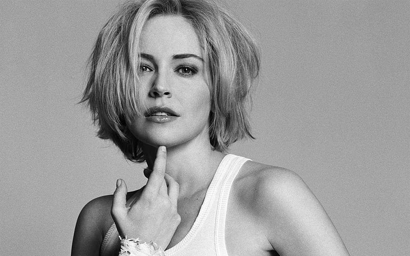 Sharon Stone, actresses, people, HD wallpaper