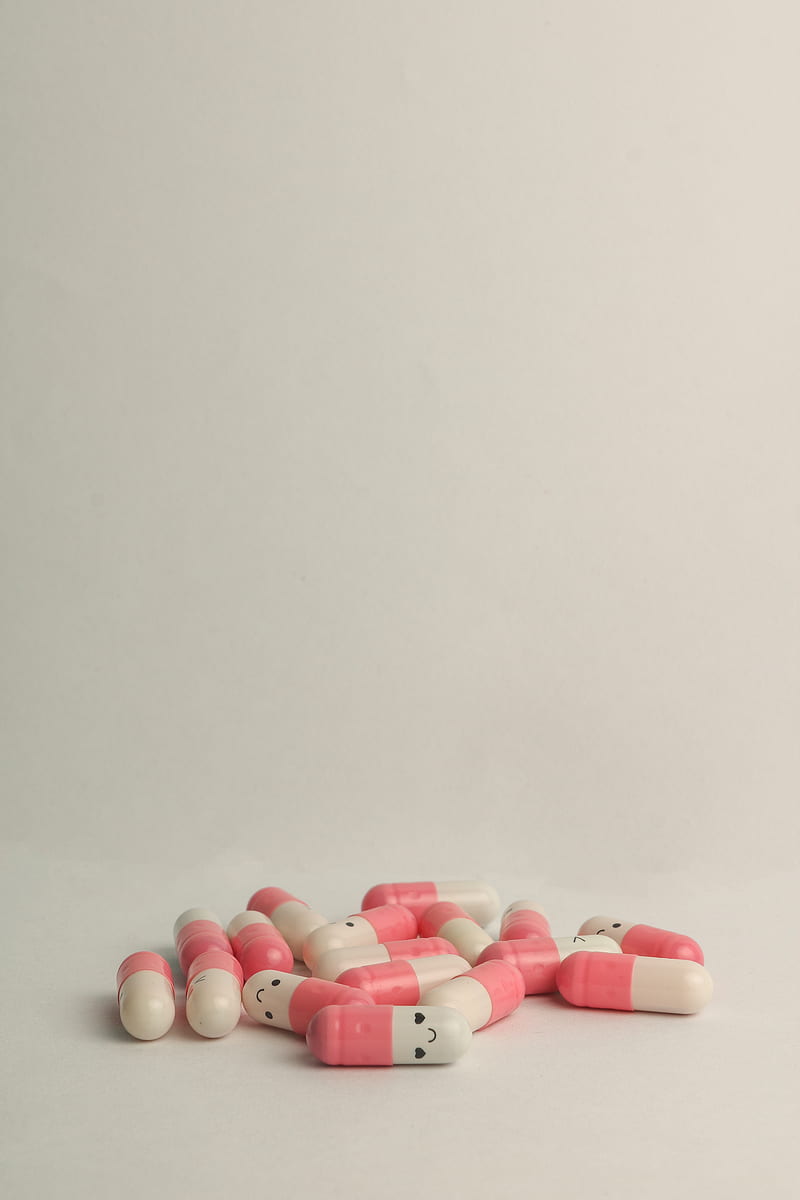 pink and white medication pill, HD phone wallpaper