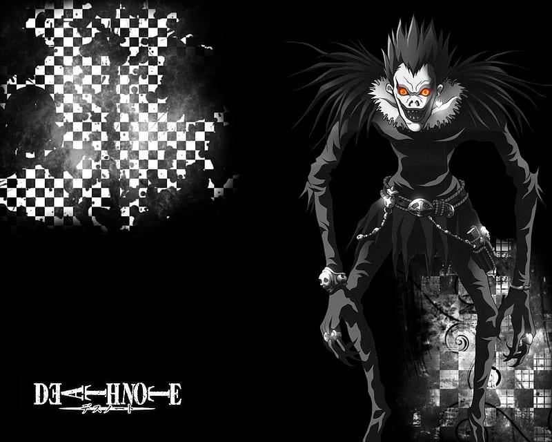 Death Note, ryuk, shinigami, dead, dark, black, note, HD wallpaper | Peakpx