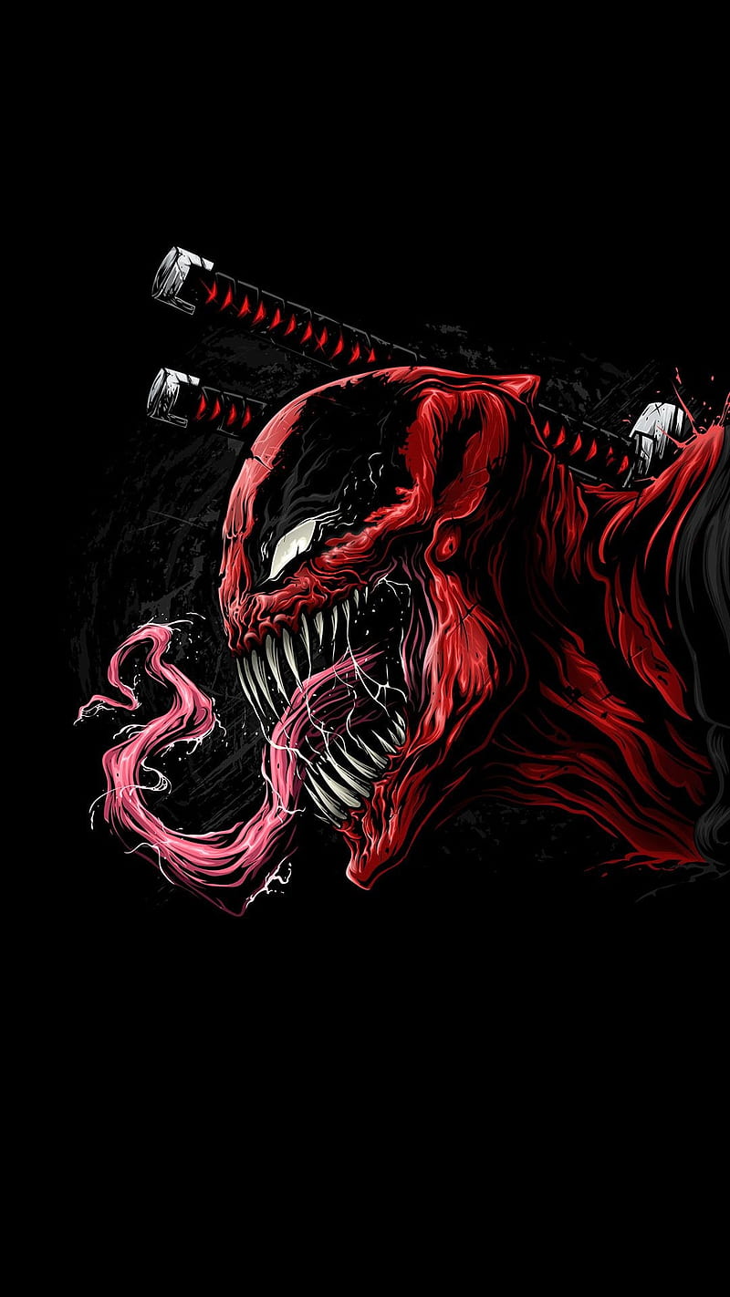 Venom X Deadpool, comics, dead pool, deadpool, marvel, venom, HD phone wallpaper